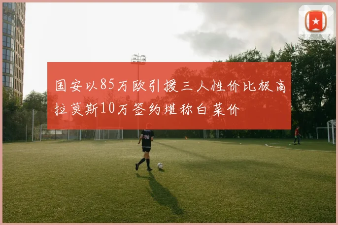 国安以85万欧引援三人性价比极高拉莫斯10万签约堪称白菜价